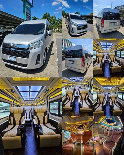 Rent a car with driver charter van with driver